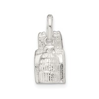 Sterling Silver Westminster Abbey Charm view 2
