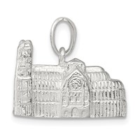 Sterling Silver Westminster Abbey Charm view 1
