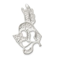 Sterling Silver Hummingbird Charm view 4