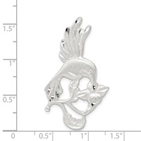 Sterling Silver Hummingbird Charm view 3