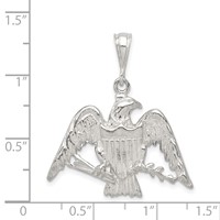 Sterling Silver Eagle Charm view 4