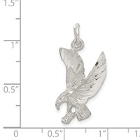 Sterling Silver Eagle Charm view 3