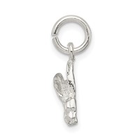 Sterling Silver Hummingbird Charm view 2