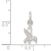 Sterling Silver Hummingbird Charm view 4