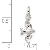 Sterling Silver Bird Charm view 4