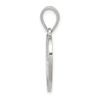 Sterling Silver # 1 Mom Charm view 2