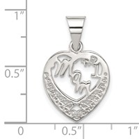Sterling Silver #1 Mom Charm view 4