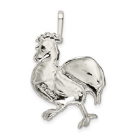 Sterling Silver Rooster Charm view 3