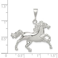 Sterling Silver Horse Charm view 4