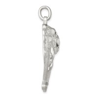 Sterling Silver Bull Dog Charm view 2