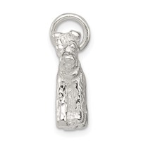 Sterling Silver Schnauzer Charm view 2