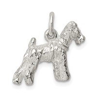 Sterling Silver Schnauzer Charm view 4