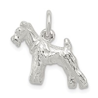 Sterling Silver Schnauzer Charm view 1