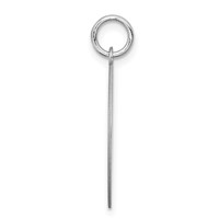 Sterling Silver Rhodium-plated German Shorthaired Pointer Disc Charm view 2