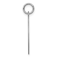 Sterling Silver Rhodium-plated Maltese Disc Charm view 2