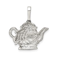 Sterling Silver Teapot Charm view 4