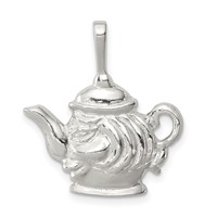 Sterling Silver Teapot Charm view 1