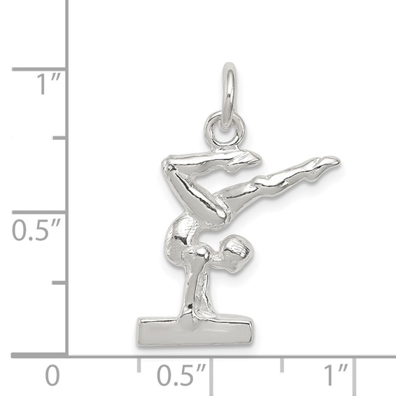 Sterling Silver Roller Skating Pendants
