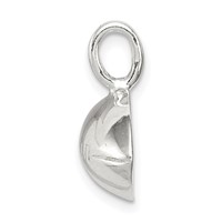 Sterling Silver Football Charm view 2