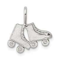 Sterling Silver Roller Skates Charm view 1