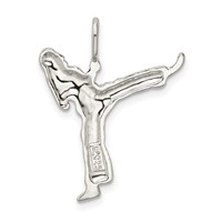 Sterling Silver Karate Charm view 3