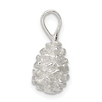 Sterling Silver Pinecone Charm view 2