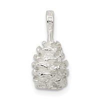 Sterling Silver Pinecone Charm view 3