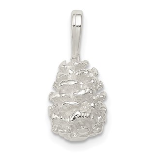 Sterling Silver Pinecone Charm