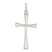 Sterling Silver Cross Charm view 4