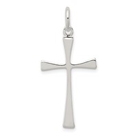 Sterling Silver Cross Charm view 1