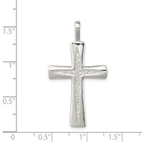 Sterling Silver Cross Pendant view 3