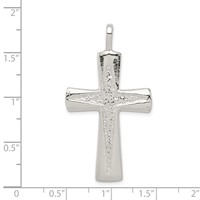 Sterling Silver Cross Pendant view 3