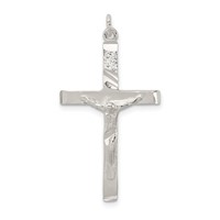 Sterling Silver Crucifix Pendant view 1