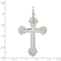 Sterling Silver Inri Cross Pendant view 3