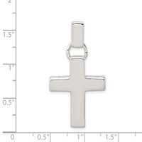 Sterling Silver Cross Pendant view 3
