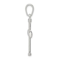 Sterling Silver Reversible Cross Pendant view 2