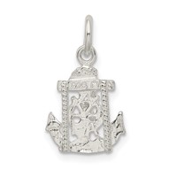 Sterling Silver Mariners Cross Charm view 3