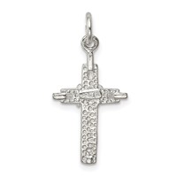 Sterling Silver Inri Crucifix Pendant view 4