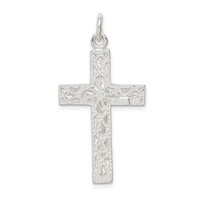 Sterling Silver Crucifix Pendant view 4
