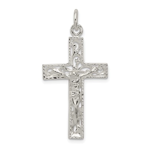Sterling Silver Crucifix Pendant