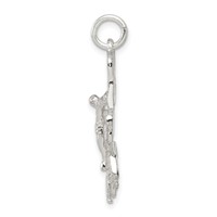 Sterling Silver Cara Vaca Crucifix Pendant view 2