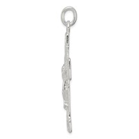 Sterling Silver Latin Crucifix Pendant view 2