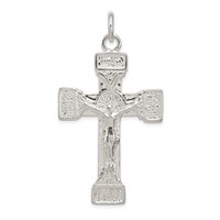 Sterling Silver Latin Crucifix Pendant view 1