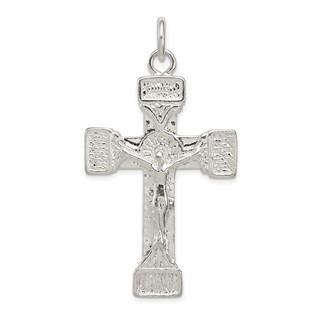 Sterling Silver Latin Crucifix Pendant