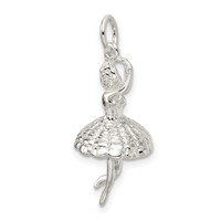 Sterling Silver Ballerina Charm view 5