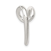 Sterling Silver Heart Slide view 2