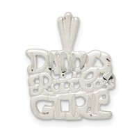Sterling Silver Daddy's Little Girl Charm view 1