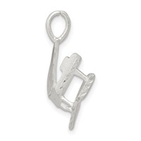 Sterling Silver Piano Charm view 2
