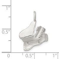Sterling Silver Piano Charm view 3