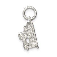 Sterling Silver Piano Charm view 2